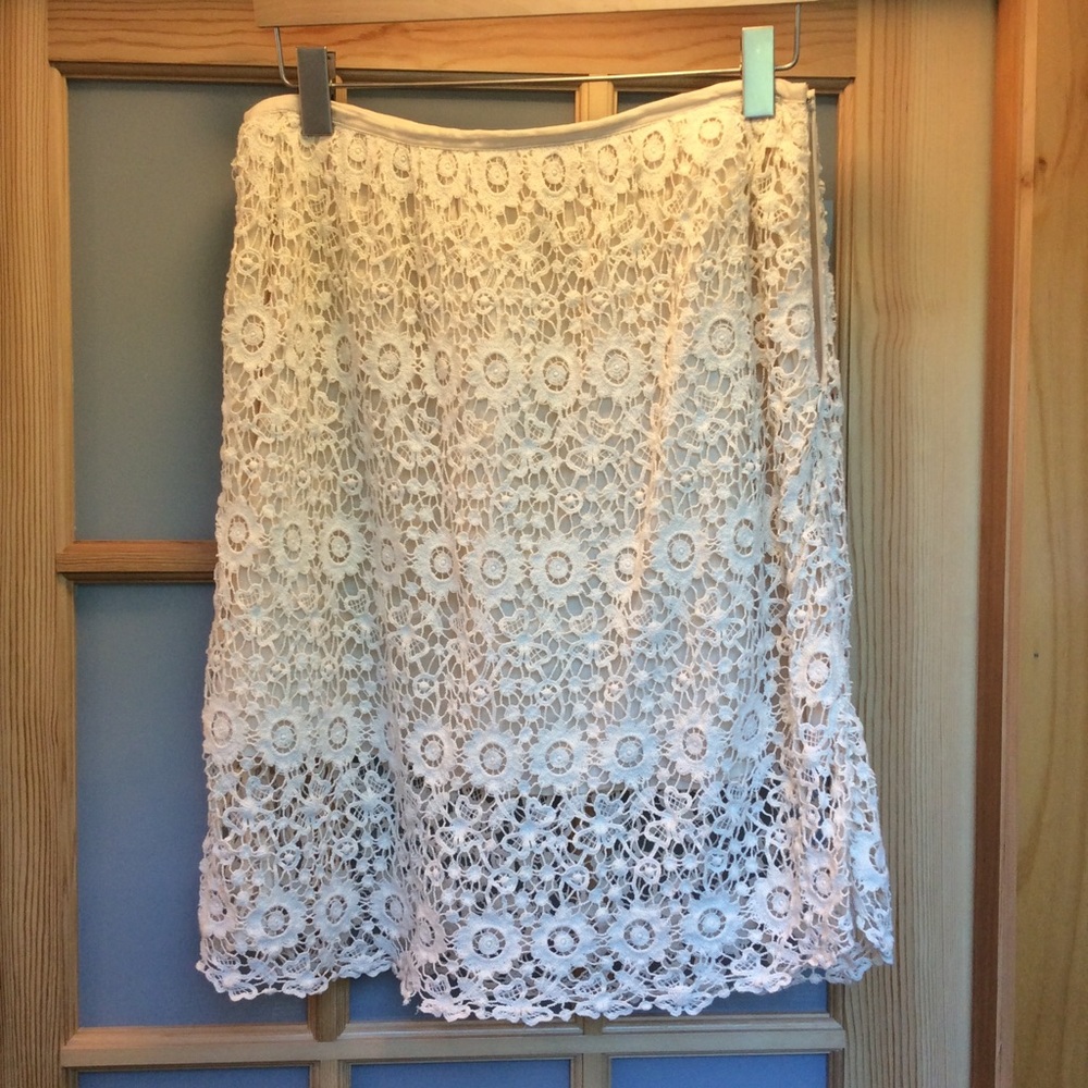 🌿 Boho Lace Skirt